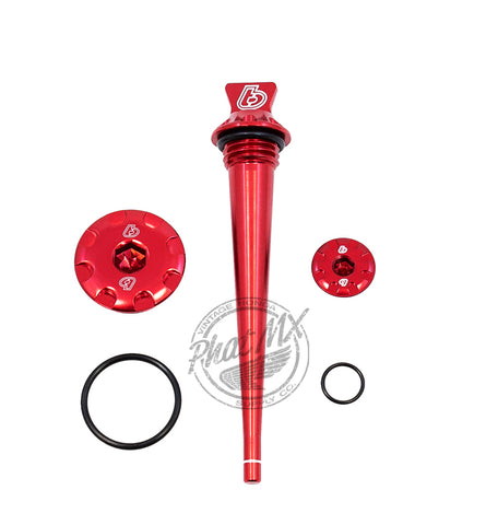 CRF110 Dip Stick & Motor Plug Kit Red