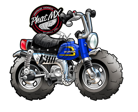 Honda Z50 1974  Decal / Sticker