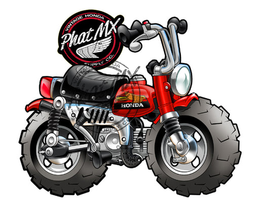 Honda Z50 1978  Decal / Sticker