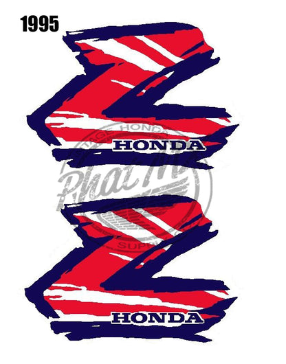 Z50R 1988-1999 Tank Decals