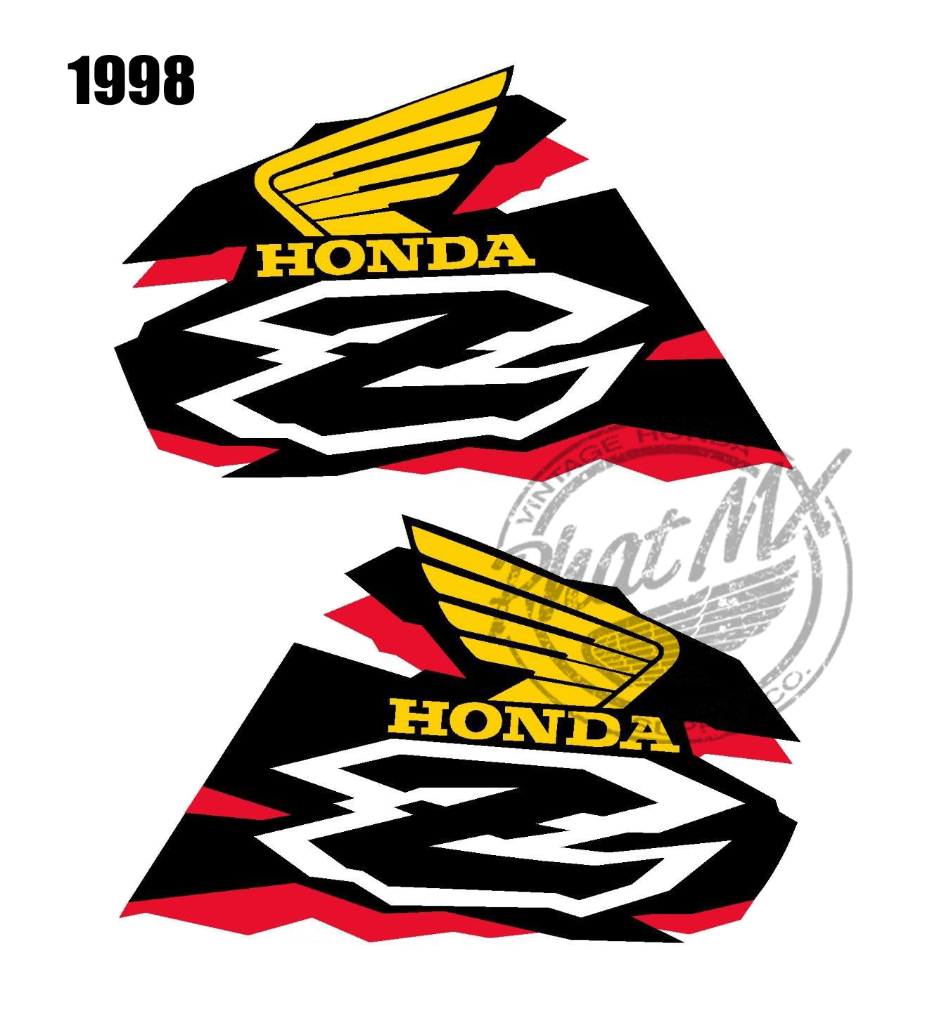 Z50R 1988-1999 Tank Decals