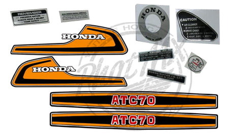 ATC70 1974 Decal Kit