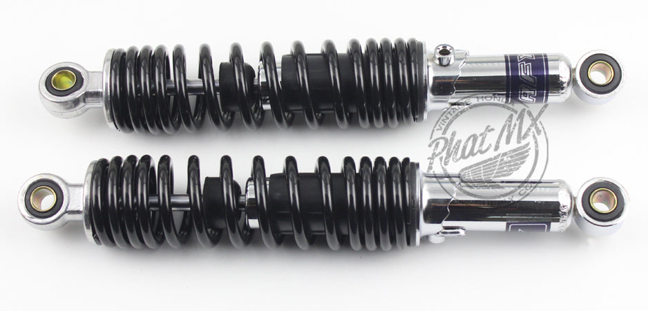 320mm Chrome & Black HD Rear Shock