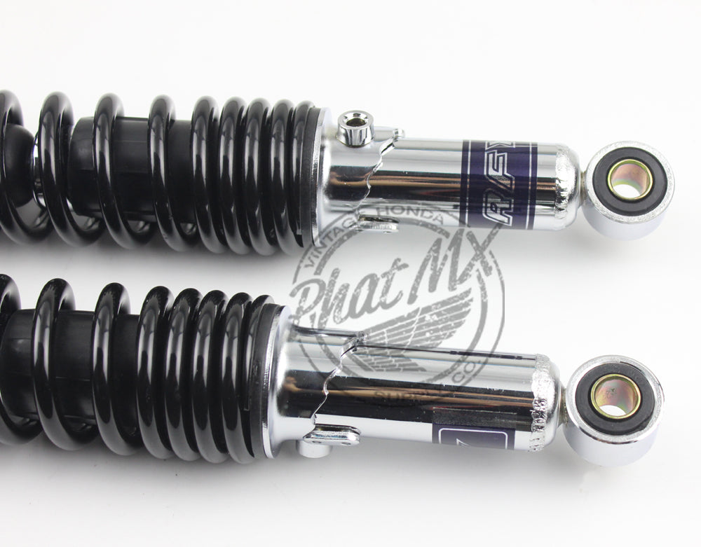 320mm Chrome & Black HD Rear Shock
