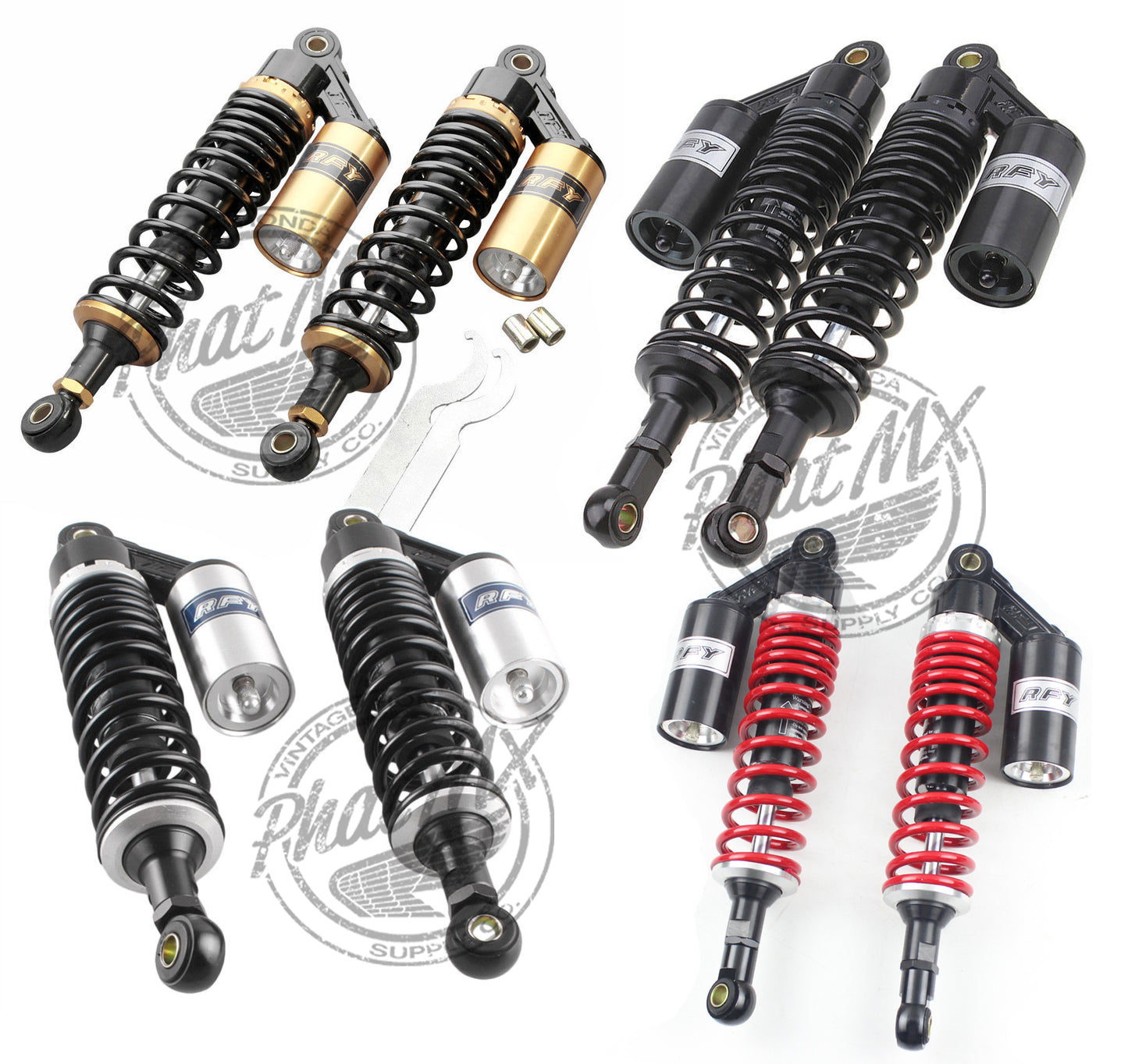 340mm Piggy Back HD Rear Shock