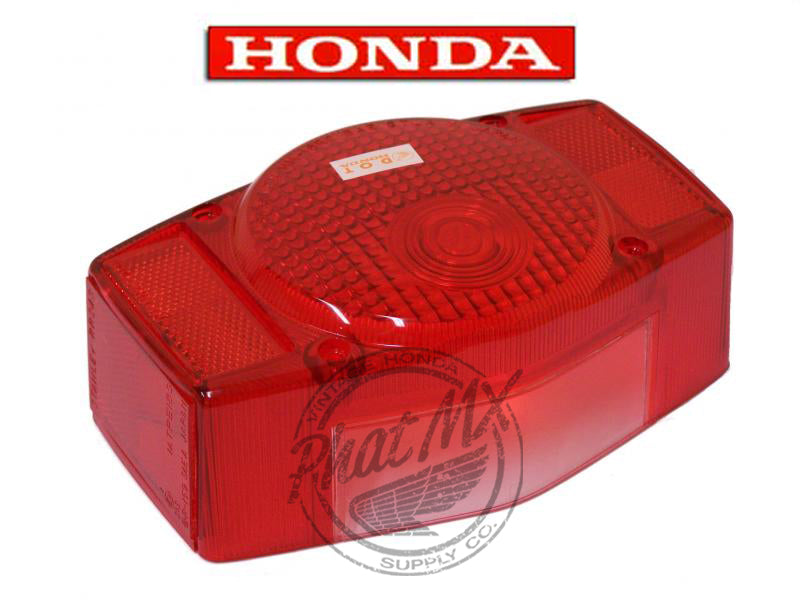 OEM Honda Rectangle Tail Light Lens/ Parts K1 1972 CT70