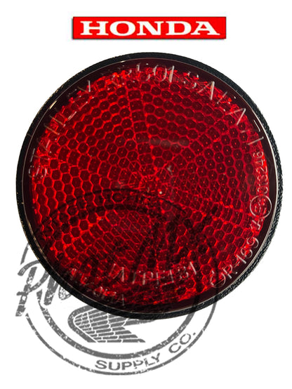 OEM Honda Plastic Base Reflector (red)