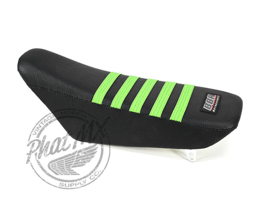 (temp sold out-eta mar 17) BBR KLX110 tall Seat 2002 + Green Stripe