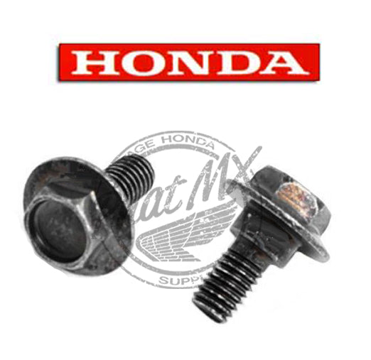 M6 Flange Bolt Black (each)