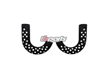 Z50 1972-1978 Lower Muffler Guards Black