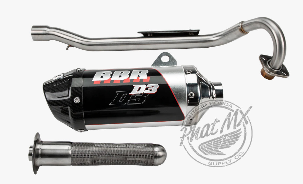 (temp sold out-eta mar 17) KLX110 BBR D3 Exhaust System