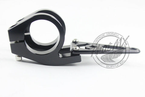 Black 45mm CNC Headlight Brackets