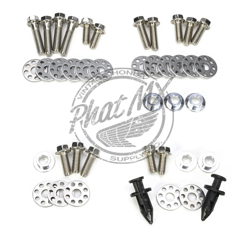 Honda CRF110 Full Plastics Fastener Kit