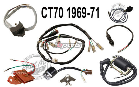 CT70 1969-71 Wire Harness Kit Stage 1
