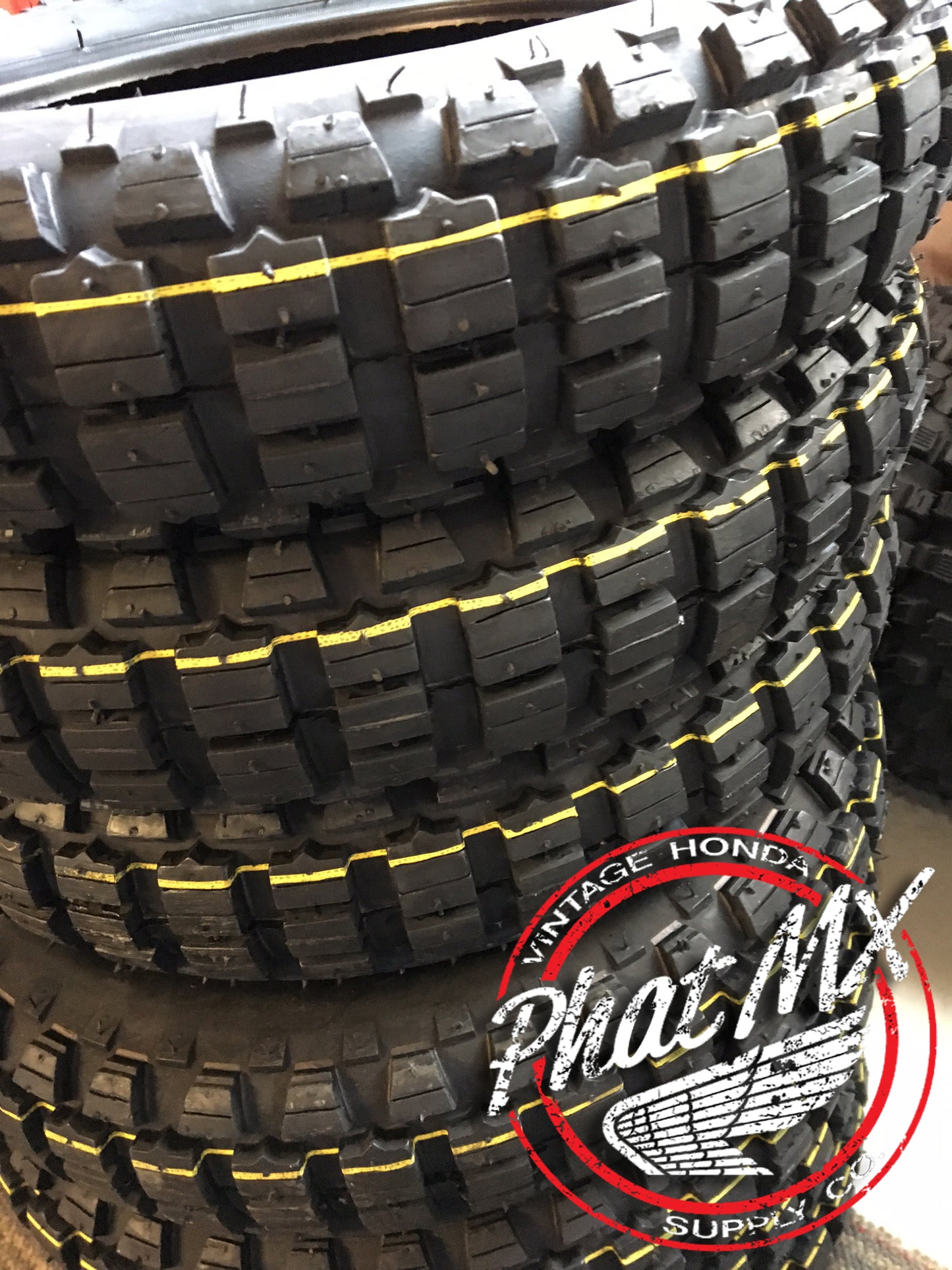 (temp sold out-eta june) 2 Tires & 2 Tubes - Duro 4.00 x 10 OEM Style Tire
