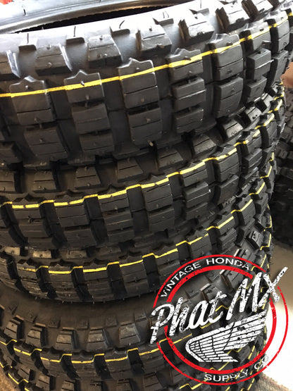 (temp sold out-eta june) 2 Tires & 2 Tubes - Duro 4.00 x 10 OEM Style Tire