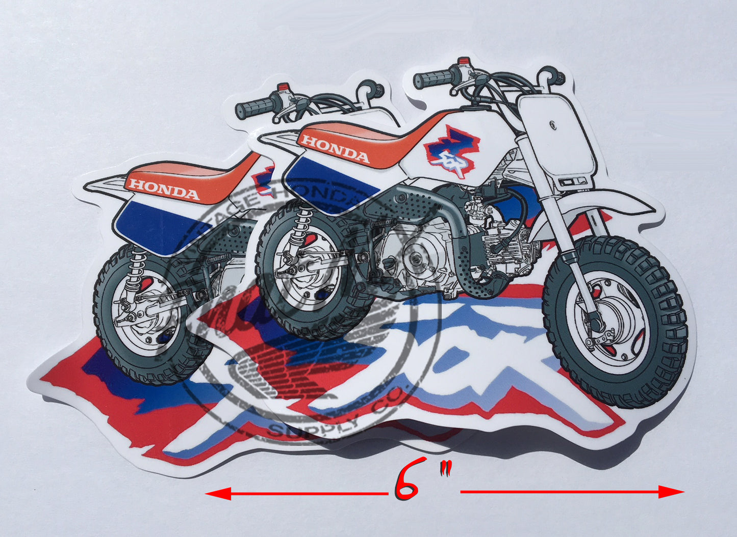 Honda Z50R Decals