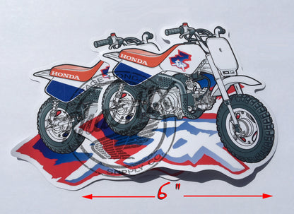 Honda Z50R Decals