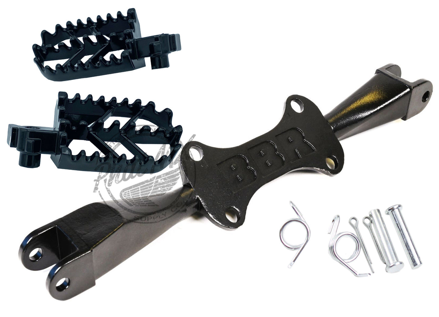 BBR HD Foot Peg Kit Black