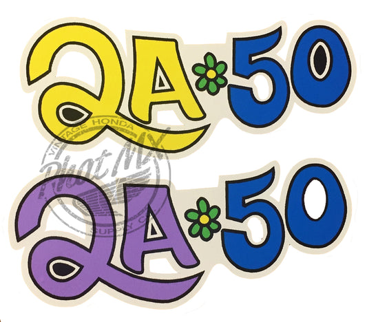 QA50 Flower Fender Decal