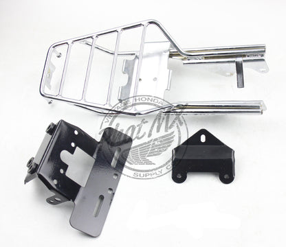 Chrome Rear Carrier Rack Honda Z50