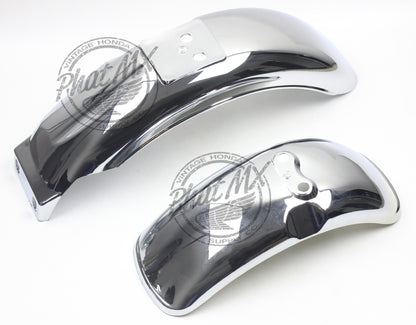 Z50R Chrome Plastic Fender Set