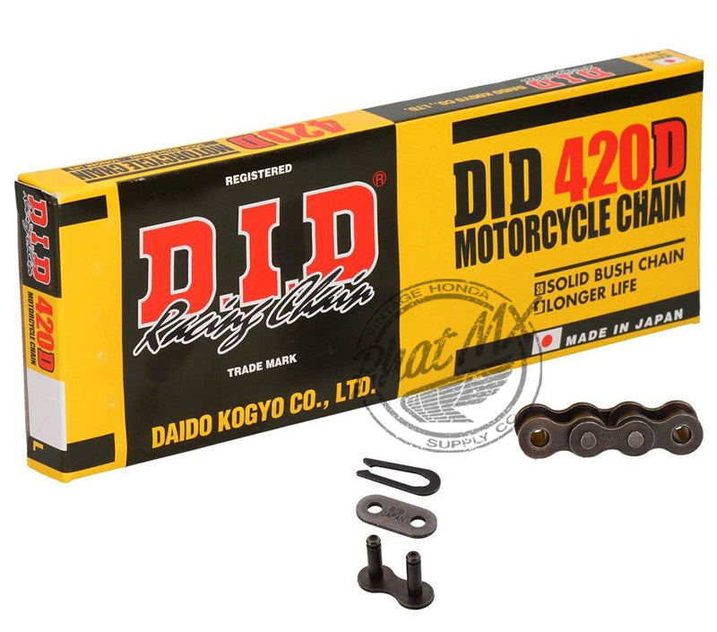 D.I.D. HD  Black 420 Chain