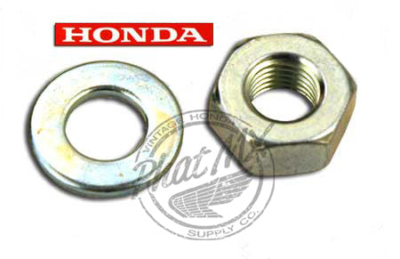 Flywheel Nut and Washer