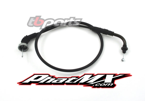 (temp sold out) Extended Throttle Cable +4" 1986+