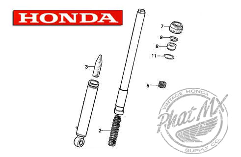 QR50 Fork Guide Pipe (each)