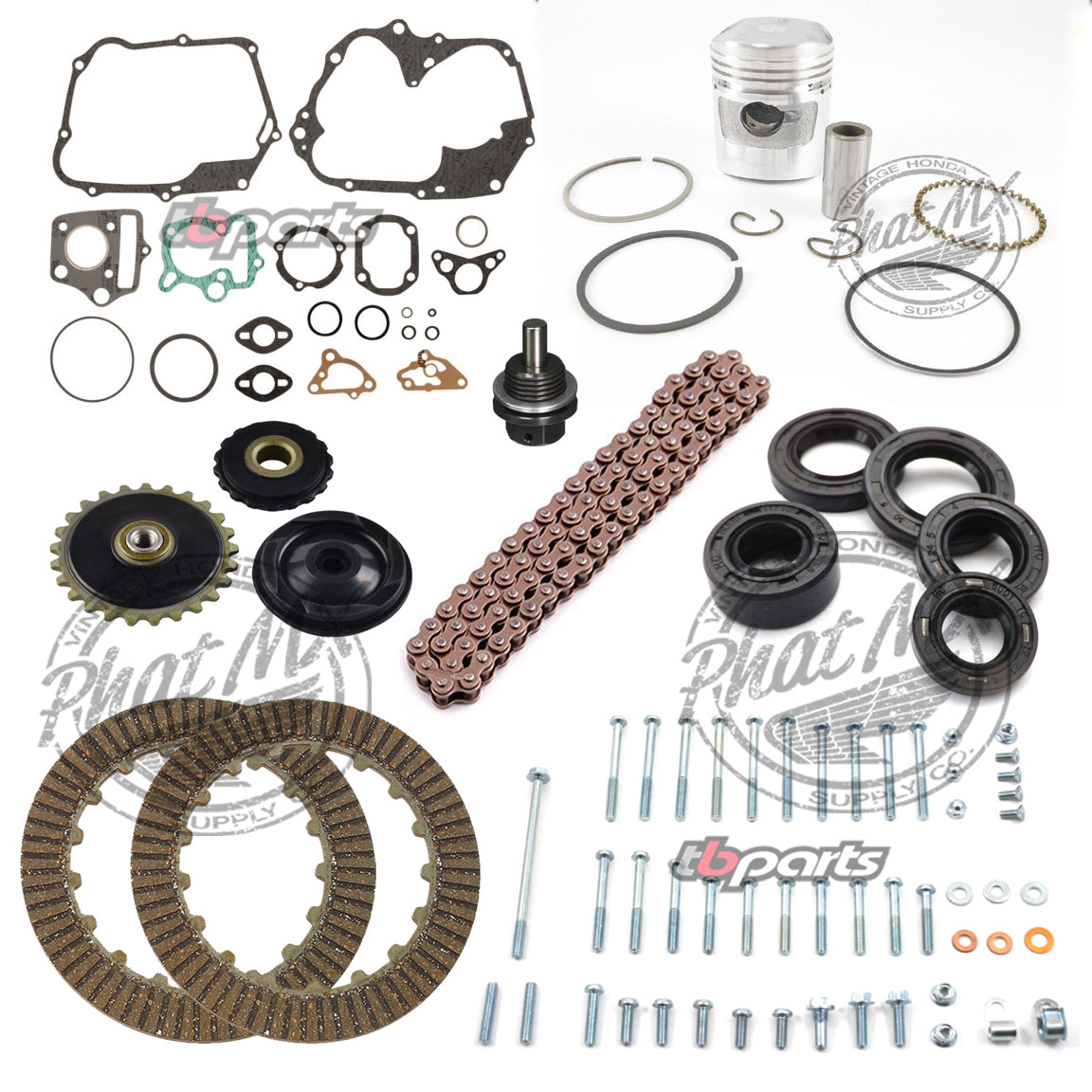 Ultimate 50cc Rebuild Kit 1982-1987 Z50 (7 Pc Kit)