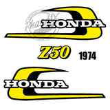 Z50 1972-1978 Tank Decals or Side Decals (not a kit)