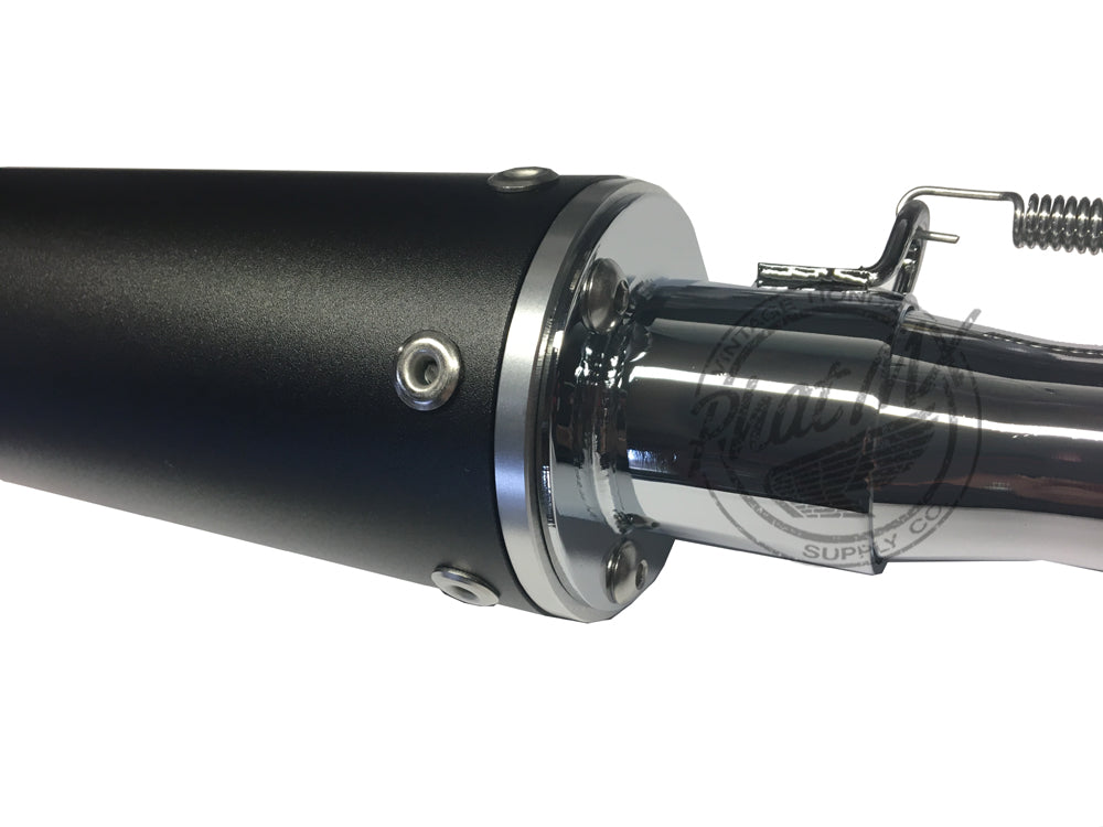 Z50 Matte Black Exhaust K0-K2 1969-1971