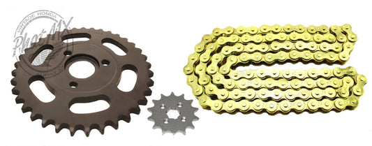 Z50R Sprocket Set Black-Gold